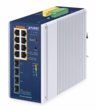 Planet IGS-4215-8UP4X IP30 Industrial L2/L4 8-Port