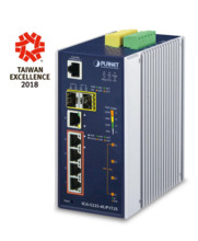 Planet IGS-5225-4UP1T2S IP30 Industrial L2+/L4 4-Port