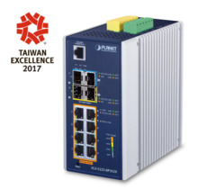 Planet IGS-5225-8P2S2X IP30 Industrial L2+/L4 8-Port