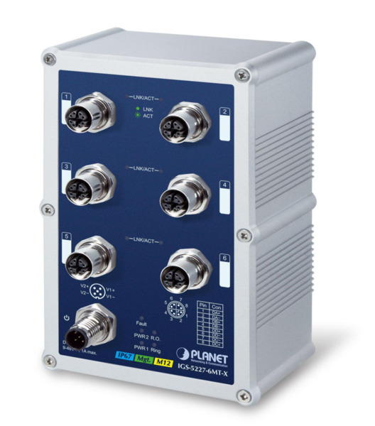 Planet IGS-5227-6MT-X IP67-rated Industrial L2+