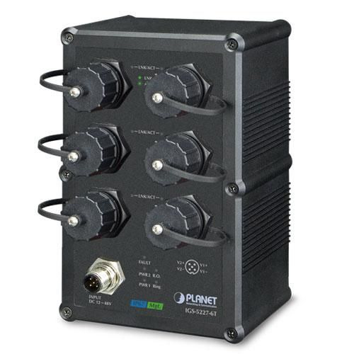 Planet IGS-5227-6T IP67-rated Industrial L2+