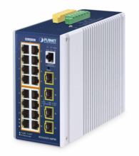 Planet IGS-6325-16P4S IP30 DIN-rail Ind. L3 16 Port