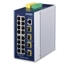Planet IGS-6325-16T4S IP30 Industrial L3 16-Port