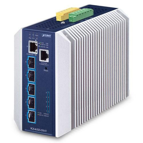 Planet IGS-6325-5X1T Industrial Layer 3 5-Port