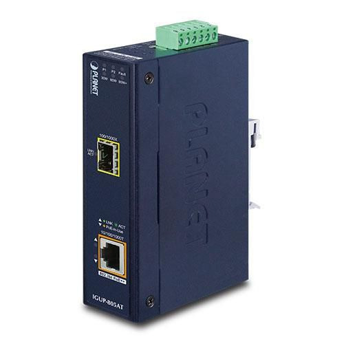 Planet IGUP-805AT Industrial 1-Port 100/1000X