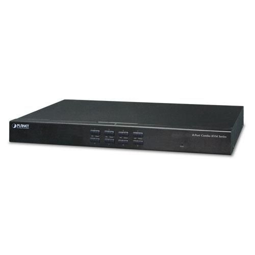 Planet IKVM-210-08 8-Port Combo IP KVM Switch: