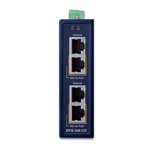 Planet IPOE-260 Industrial 2-port 10/100/1000T