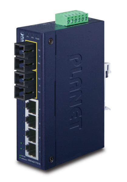 Planet ISW-621TS15 IP30 Slim Type 4-P Industrial