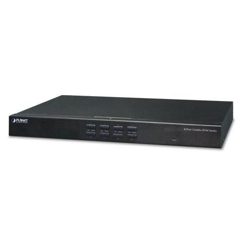 Planet KVM-210-08 8-Port Combo KVM Switch: