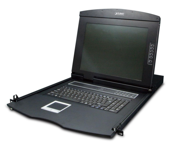 Planet KVM-210-16M 17" 16-Port Combo VGA LCD