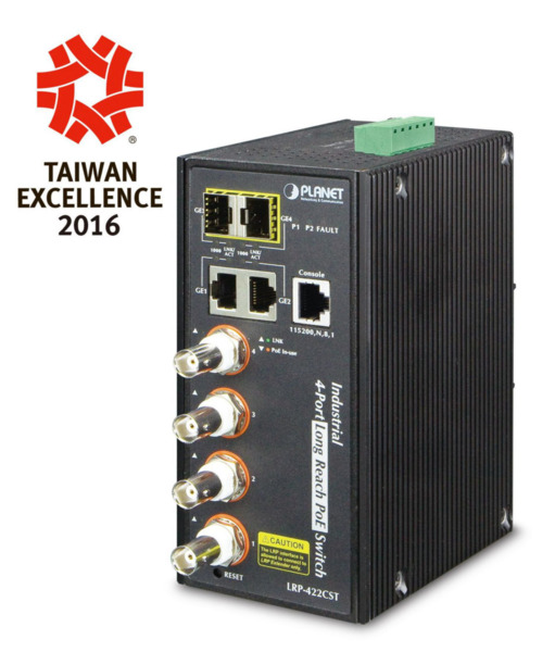 Planet LRP-422CST IP30, Industrial IPv4/IPv6,