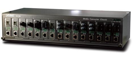 Planet MC-1500 15-slot 19" Media Converter