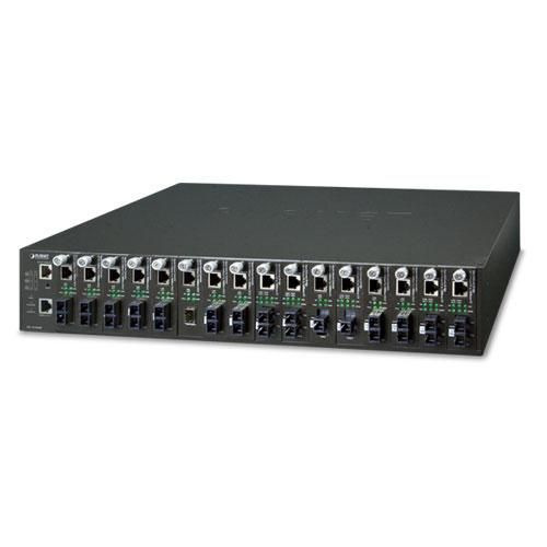 Planet MC-1610MR 19" 16-slot SNMP Managed