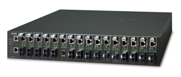 Planet MC-1610MR48 19" 16-slot  SNMP Managed