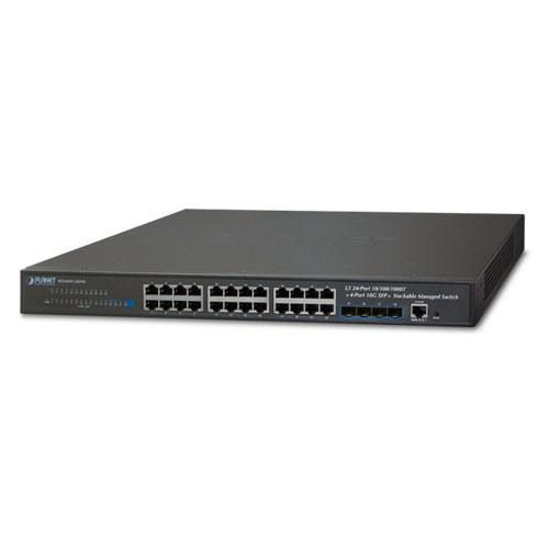 Planet SGS-6341-24T4X Layer 3 24-Port 10/100/1000T