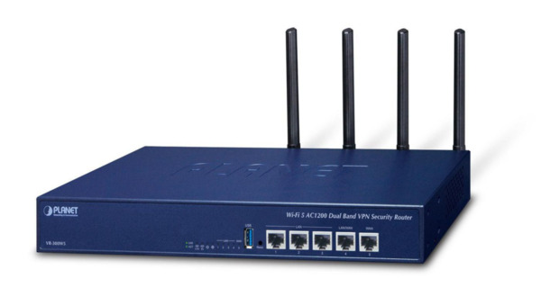 Planet VR-300W5 Wi-Fi 5 AC1200 Dual Band VPN