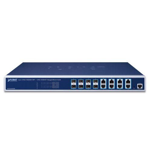 Planet XGS-6320-8X8TR Lag 3 8-port 10GBASE-X SFP+ +