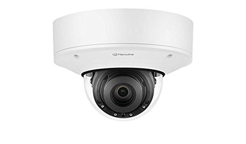 PNV-A9081R Cámara mini-domo IP 8Mpx, óptica motor 4.5-10 mm, IR 30m, P-Iris, WDR, IA analítica avanzada, micrófono, E/S audio/al
