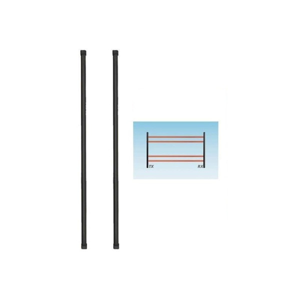 POLITEC SADRIN 410 Barrera infrarroja cableada de 4 pares de haces altura 100cm (1)