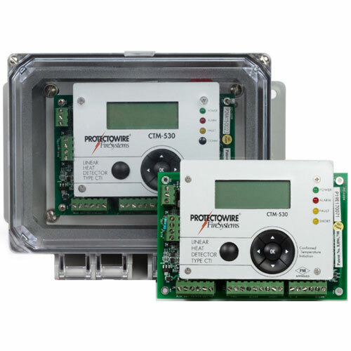 Protectowire CTM-530 Módulo para cable térmico CTI con pantalla LCD y teclado.