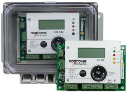 Comprar CTM-530E Módulo para cable térmico CTI con pantalla LCD, teclado y caja