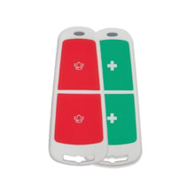 Pyronix Hikvision PYRO-51 HUD/MED-WE Pulsador vía radio bidireccional con función de alerta médica. 868MHz. LED de intensidad de
