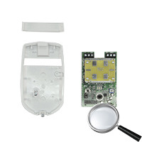 PYRONIX KX15DT Detector PIR doble tecnología - Apto para uso en interior - 1 PIR Infrarrojos, 1 Microondas - Cableado - Rango de (6)