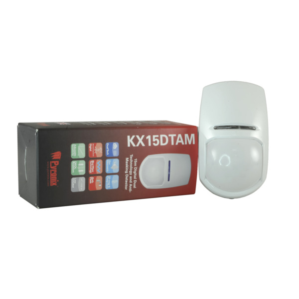 PYRONIX KX15DTAM Detector PIR doble tecnología - Función anti-enmascaramiento - Apto para uso en interior - 1 PIR Infrarrojos, 1 (7)