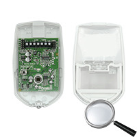 PYRONIX KX18DC Detector PIR tipo cortina - Apto para uso en interior - 1 Sensor Infrarrojos Dual - Cableado - Rango de detección (4)