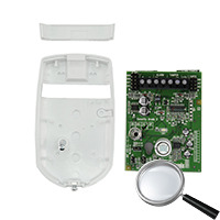 PYRONIX KX18DC Detector PIR tipo cortina - Apto para uso en interior - 1 Sensor Infrarrojos Dual - Cableado - Rango de detección (6)