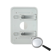 PYRONIX XD-45DADAPTER Adaptador para soporte de pared - Ángulo fijo de 45º - Apto para uso en exterior - Compatible con XDWALLBR (2)