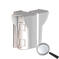 PYRONIX XD-FIXEDBRACKET Soporte para pared de 90º - Permite 1 ó 2 detectores - Apto para uso en exterior - Compatible con detect (2)