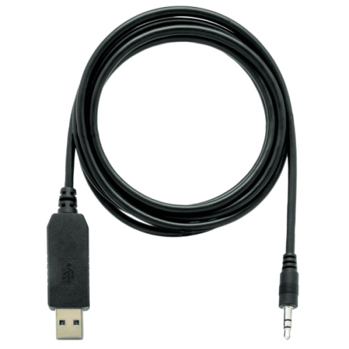 QNAP CAB-CONSOLE-UPJ-1M8 cable de audio 1,8 m 3,5mm USB Negro (1)