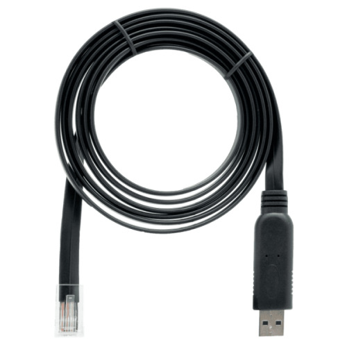 QNAP CAB-CONSOLE-URJ45-1M8 cable USB 1,8 m RJ-45 USB A Negro (1)