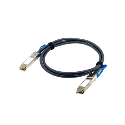 Comprar QNAP CAB-DAC15M-Q28 cable de fibra optica 1,5 m QSFP28 Negro