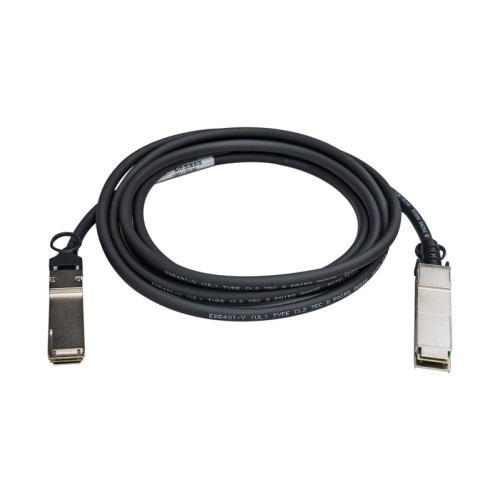 QNAP CAB-NIC40G30M-QSFP cable infiniBanc 3 m QSFP+ Negro (1)