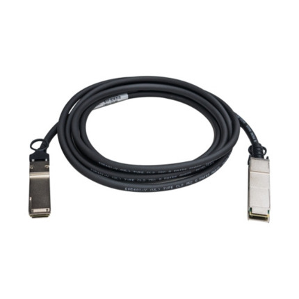 Comprar QNAP CAB-NIC40G30M-QSFP cable infiniBanc 3 m QSFP+ Negro