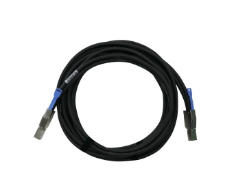 QNAP CAB-SAS30M-8644 cable Serial Attached SCSI (SAS) 3 m Negro