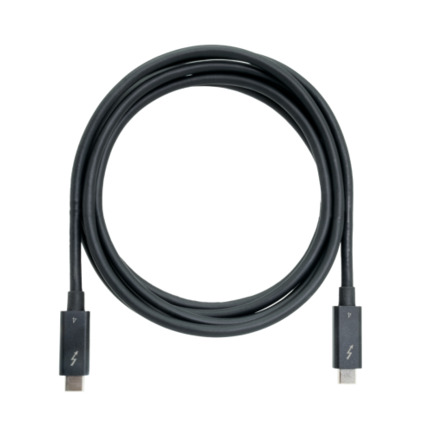 Comprar QNAP CAB-TBT4-2M cable Thunderbolt 40 Gbit/s Negro
