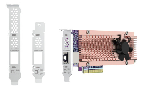 QNAP Card QM2 tarjeta y adaptador de interfaz Interno PCIe, RJ-45 (3)