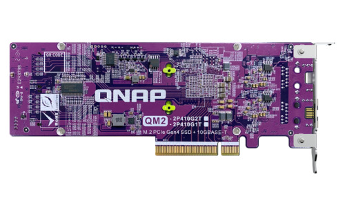 QNAP Card QM2 tarjeta y adaptador de interfaz Interno PCIe, RJ-45 (5)
