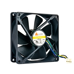 QNAP FAN-9CM-T01 ventilador de PC Universal 9,2 cm Negro (1)