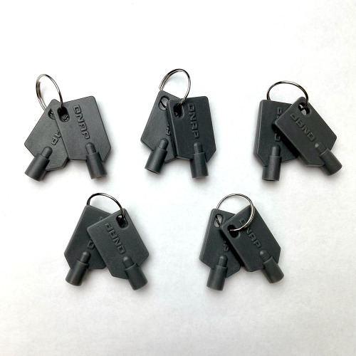 QNAP KEY-02-10PCS accesorio de bastidor Llave de cierre (1)