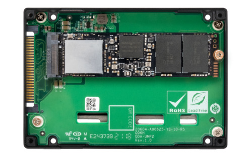 QNAP QDA-UMP4 caja para disco duro externo Caja externa para unidad de estado sólido (SSD) Negro 2.5" (5)