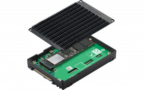 QNAP QDA-UMP4 caja para disco duro externo Caja externa para unidad de estado sólido (SSD) Negro 2.5" (7)