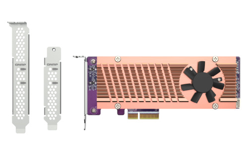 QNAP QM2-2P-344A tarjeta y adaptador de interfaz Interno M.2