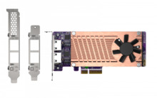 QNAP QM2-2P2G2T adaptador y tarjeta de red Interno Ethernet 2500 Mbit/s