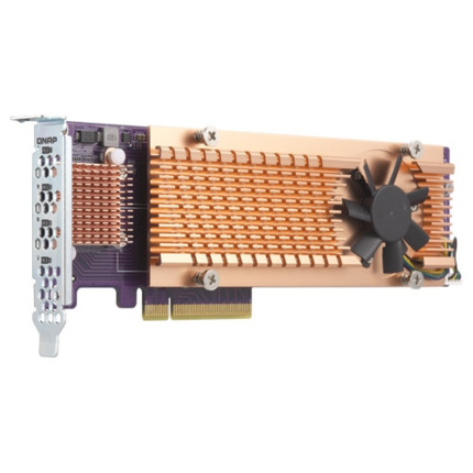 Comprar QNAP QM2-4P-384 tarjeta y adaptador de interfaz PCIe Interno