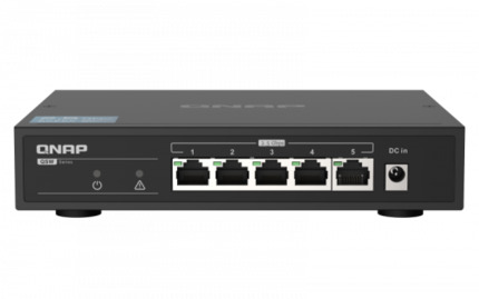 Comprar QNAP QSW-1105-5T switch No administrado Gigabit Ethernet (10/100/1000) Negro