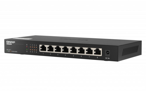QNAP QSW-1108-8T switch No administrado 2.5G Ethernet (100/1000/2500) Negro (4)